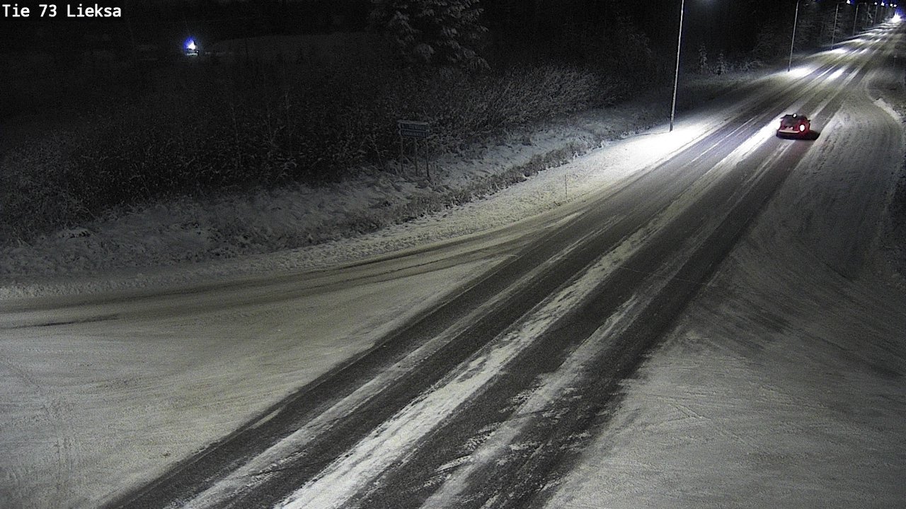 Weather Camera Image Väg 73 Lieksa, Lieksa, Pohjois-Karjala