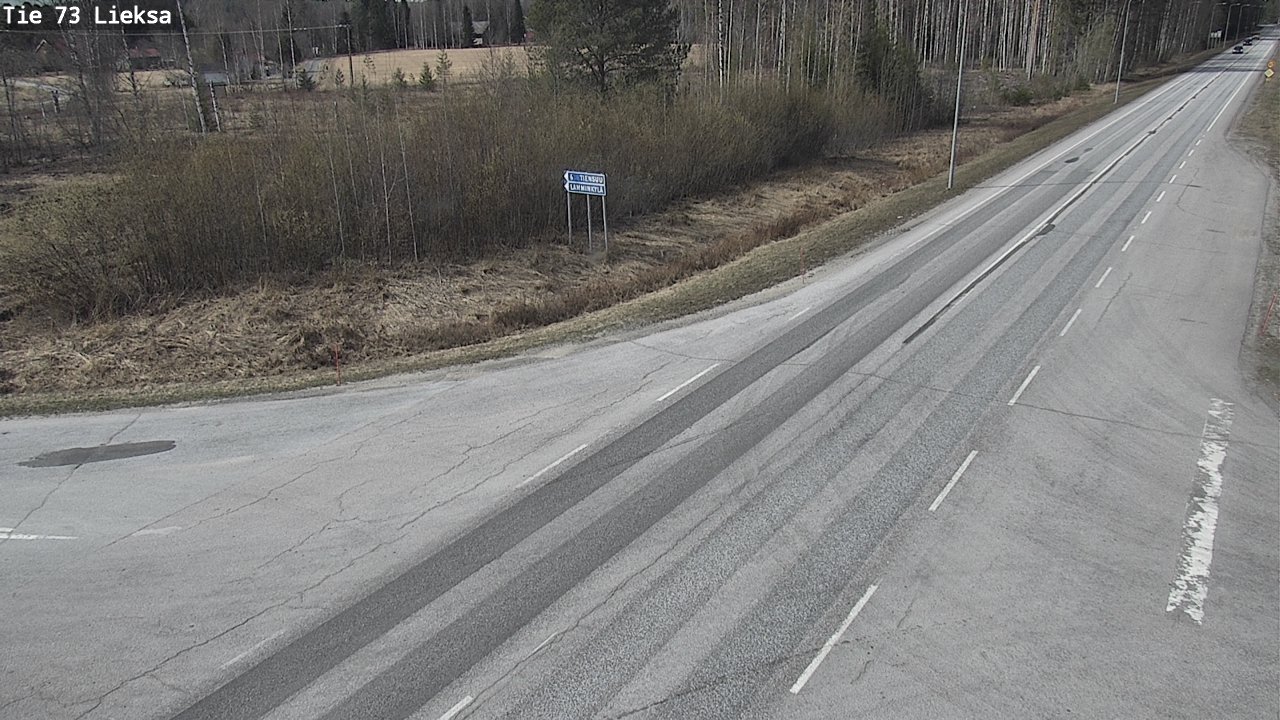 Kelikamerat Kuva Tie 73 Lieksa, Lieksa, Pohjois-Karjala
