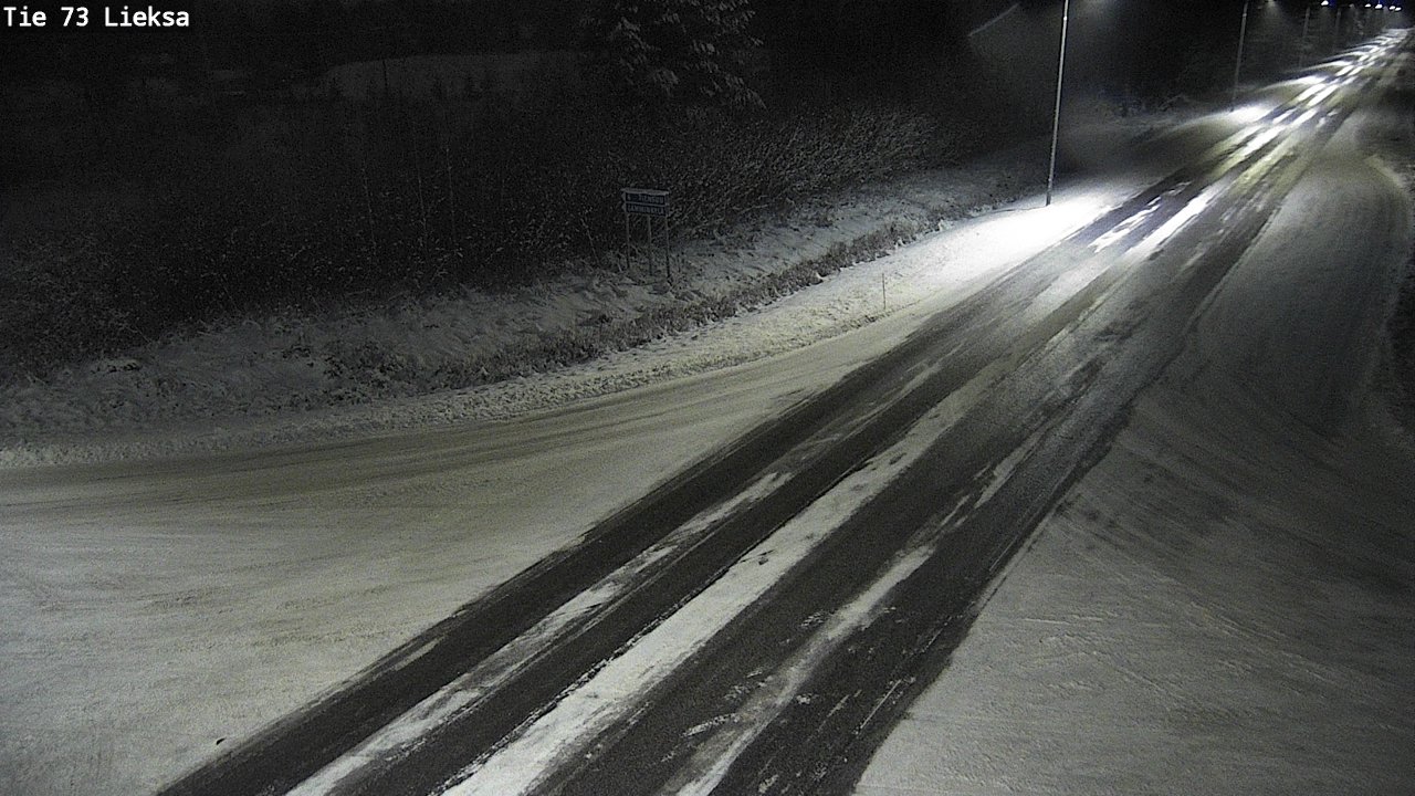 Weather Camera Image Väg 73 Lieksa, Lieksa, Pohjois-Karjala
