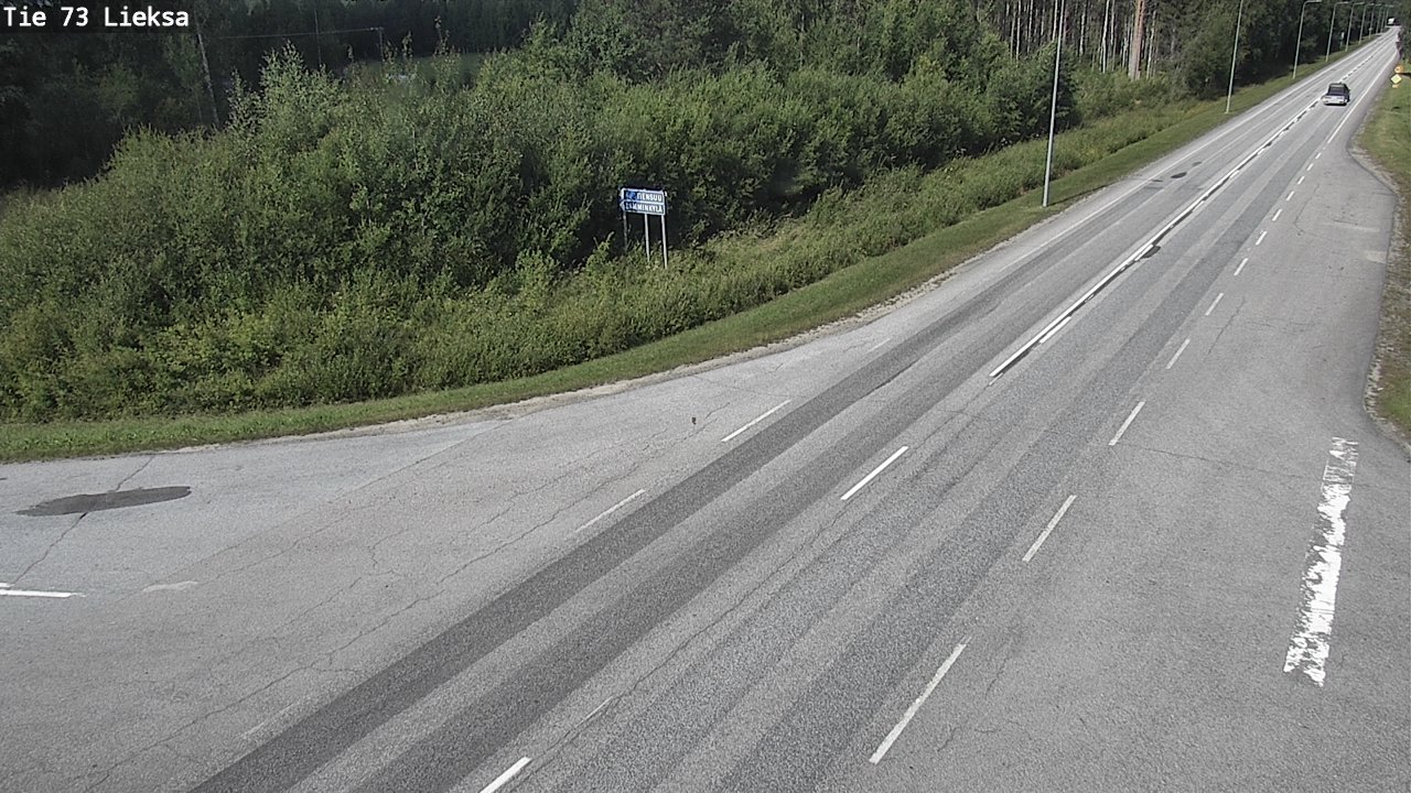Kelikamerat Kuva Tie 73 Lieksa, Lieksa, Pohjois-Karjala