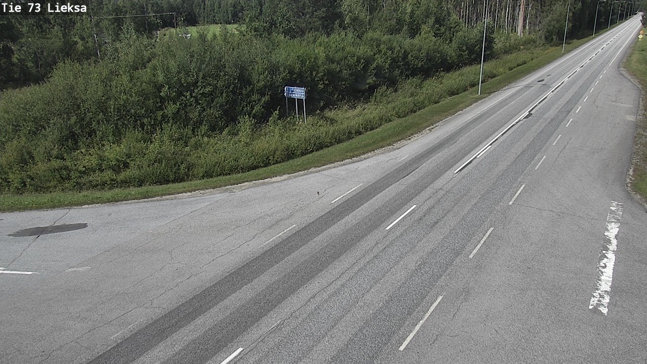 Kelikamerat Kuva Tie 73 Lieksa, Lieksa, Pohjois-Karjala