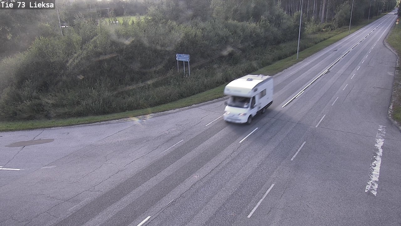 Kelikamerat Kuva Tie 73 Lieksa, Lieksa, Pohjois-Karjala