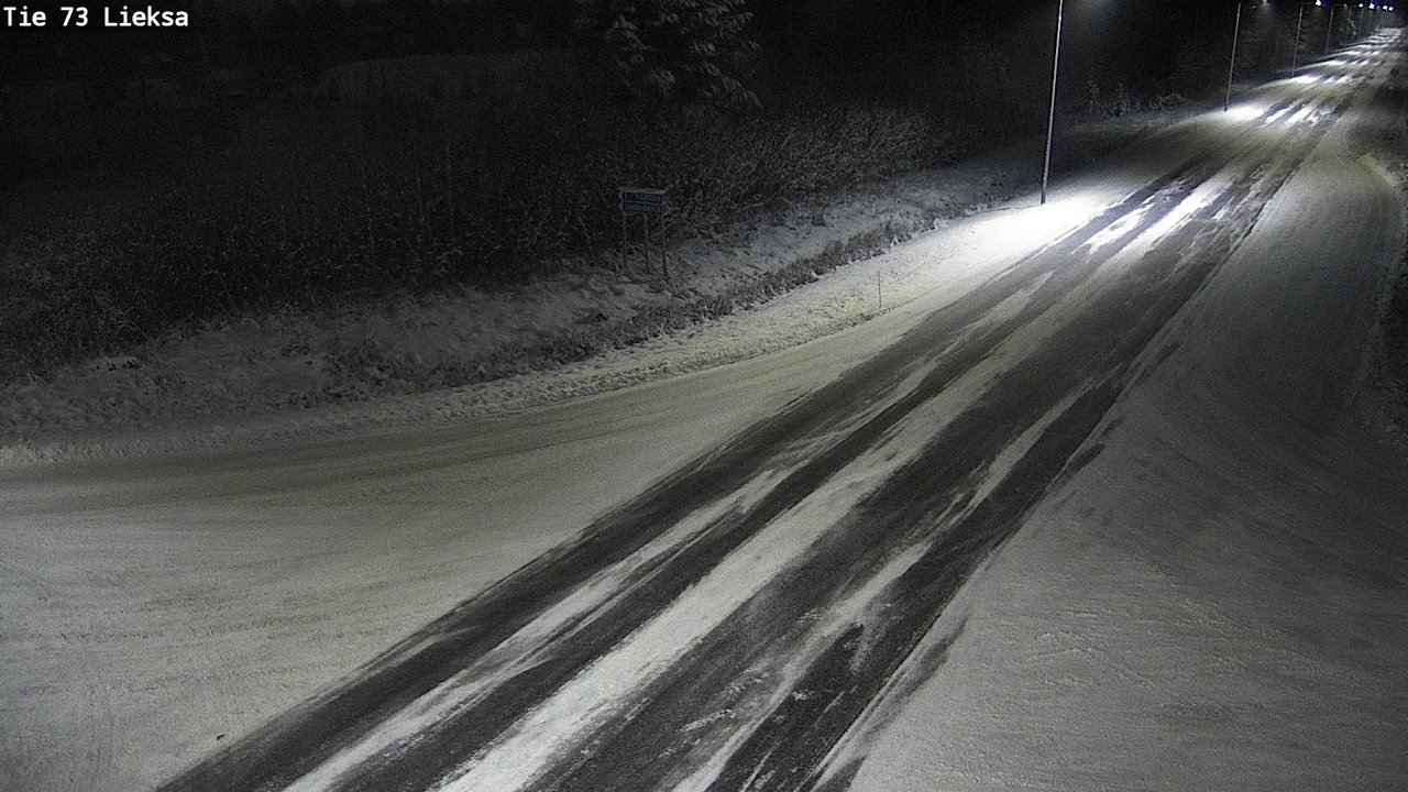 Weather Camera Image Väg 73 Lieksa, Lieksa, Pohjois-Karjala