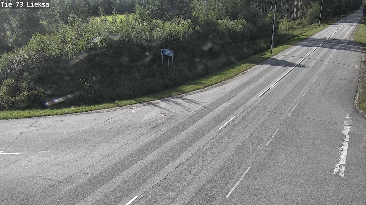 Kelikamerat Kuva Tie 73 Lieksa, Lieksa, Pohjois-Karjala