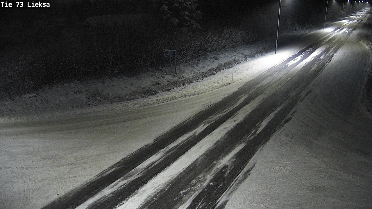 Weather Camera Image Väg 73 Lieksa, Lieksa, Pohjois-Karjala