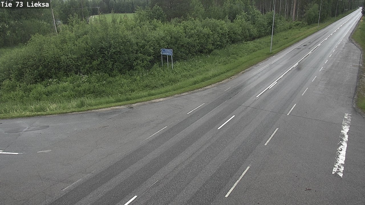 Kelikamerat Kuva Tie 73 Lieksa, Lieksa, Pohjois-Karjala