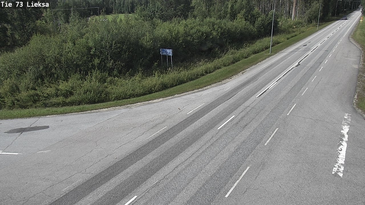 Kelikamerat Kuva Tie 73 Lieksa, Lieksa, Pohjois-Karjala