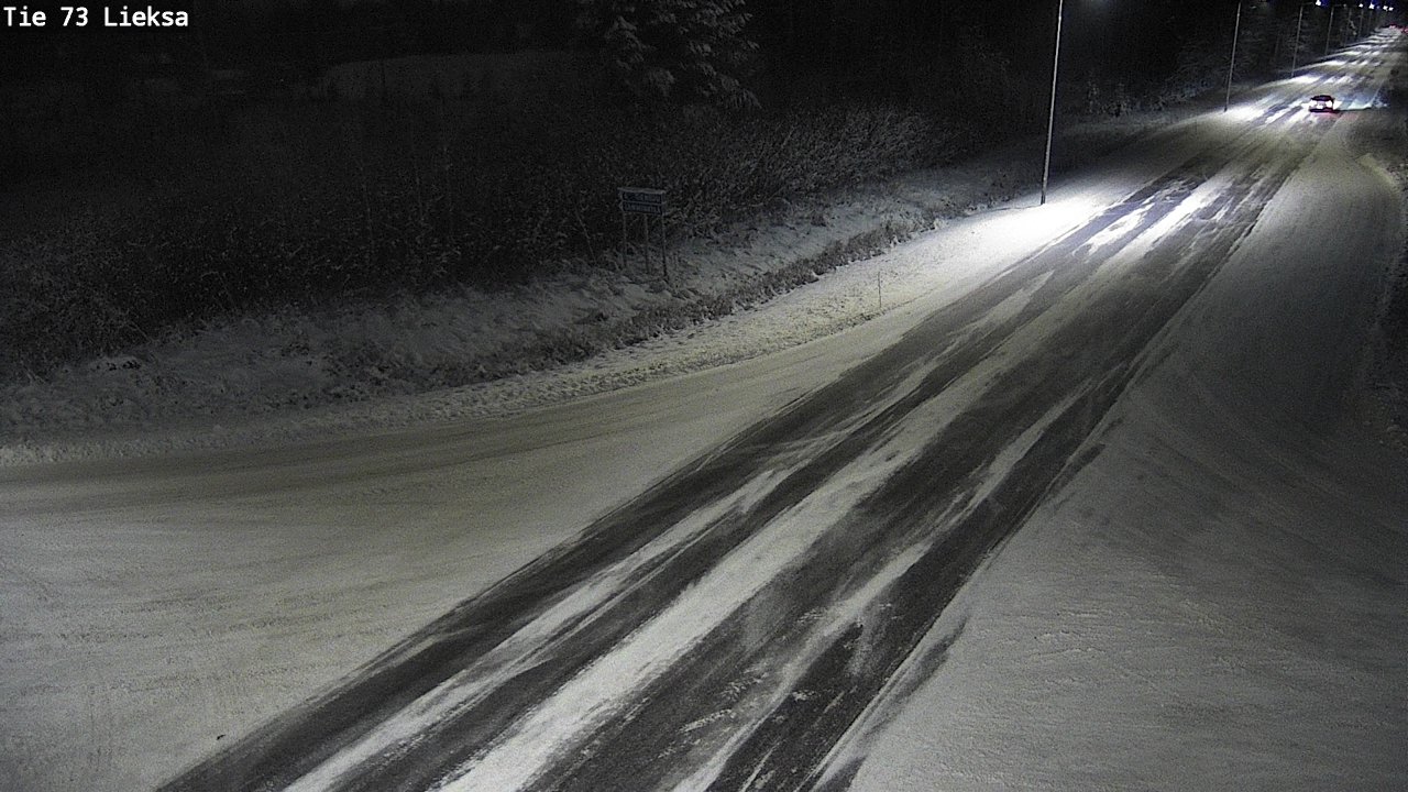 Weather Camera Image Väg 73 Lieksa, Lieksa, Pohjois-Karjala