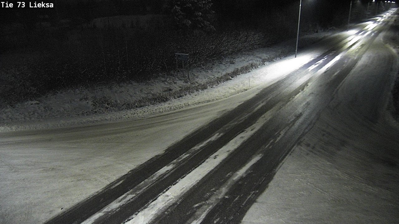 Weather Camera Image Väg 73 Lieksa, Lieksa, Pohjois-Karjala
