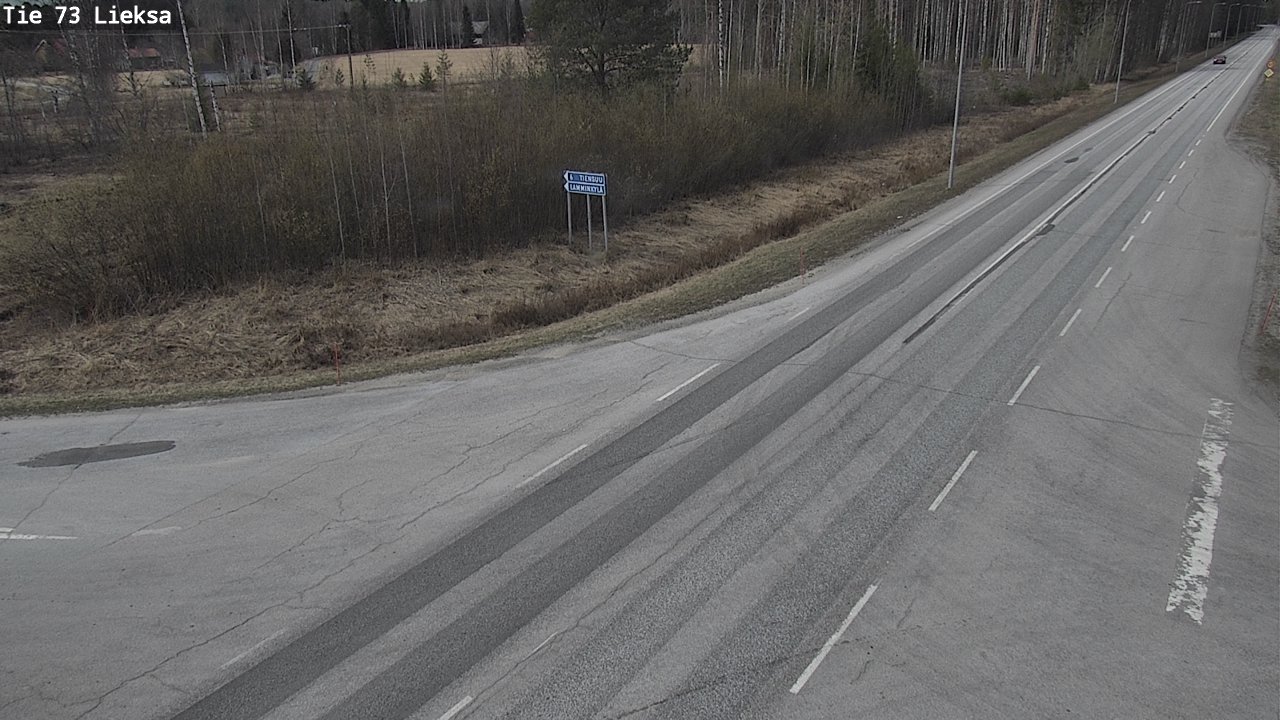 Kelikamerat Kuva Tie 73 Lieksa, Lieksa, Pohjois-Karjala