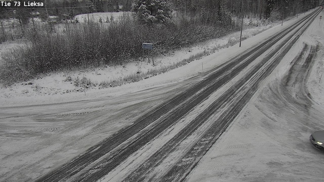 Weather Camera Image Väg 73 Lieksa, Lieksa, Pohjois-Karjala