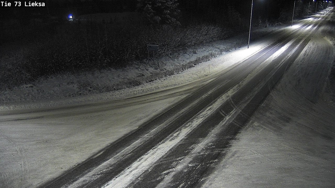 Weather Camera Image Väg 73 Lieksa, Lieksa, Pohjois-Karjala