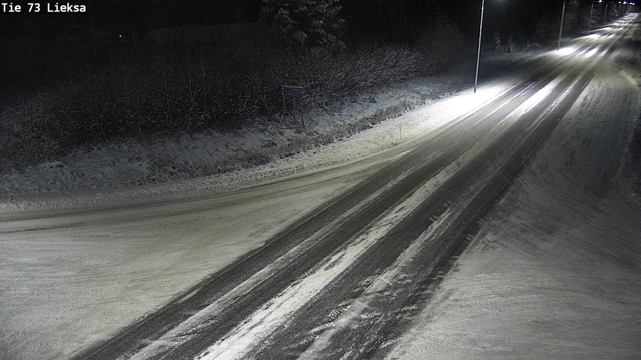 Weather Camera Image Väg 73 Lieksa, Lieksa, Pohjois-Karjala