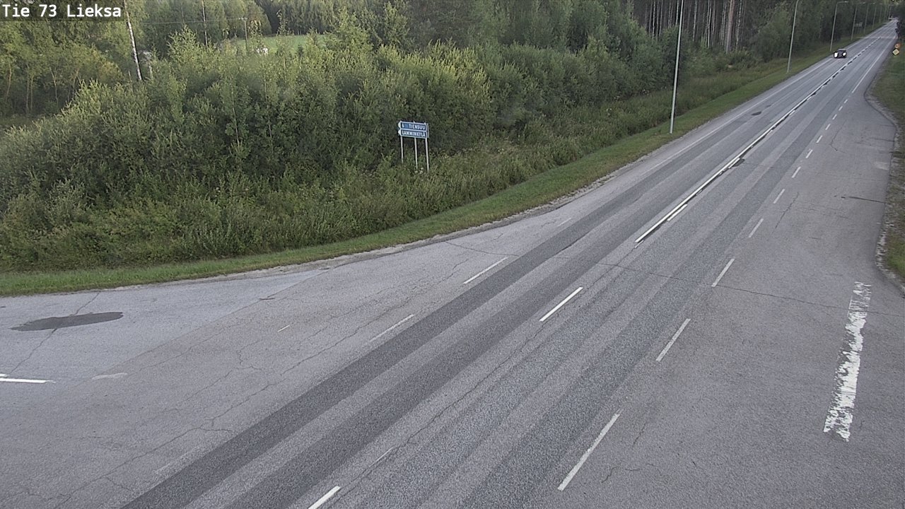 Kelikamerat Kuva Tie 73 Lieksa, Lieksa, Pohjois-Karjala