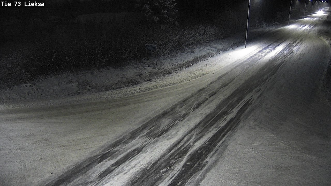Weather Camera Image Väg 73 Lieksa, Lieksa, Pohjois-Karjala