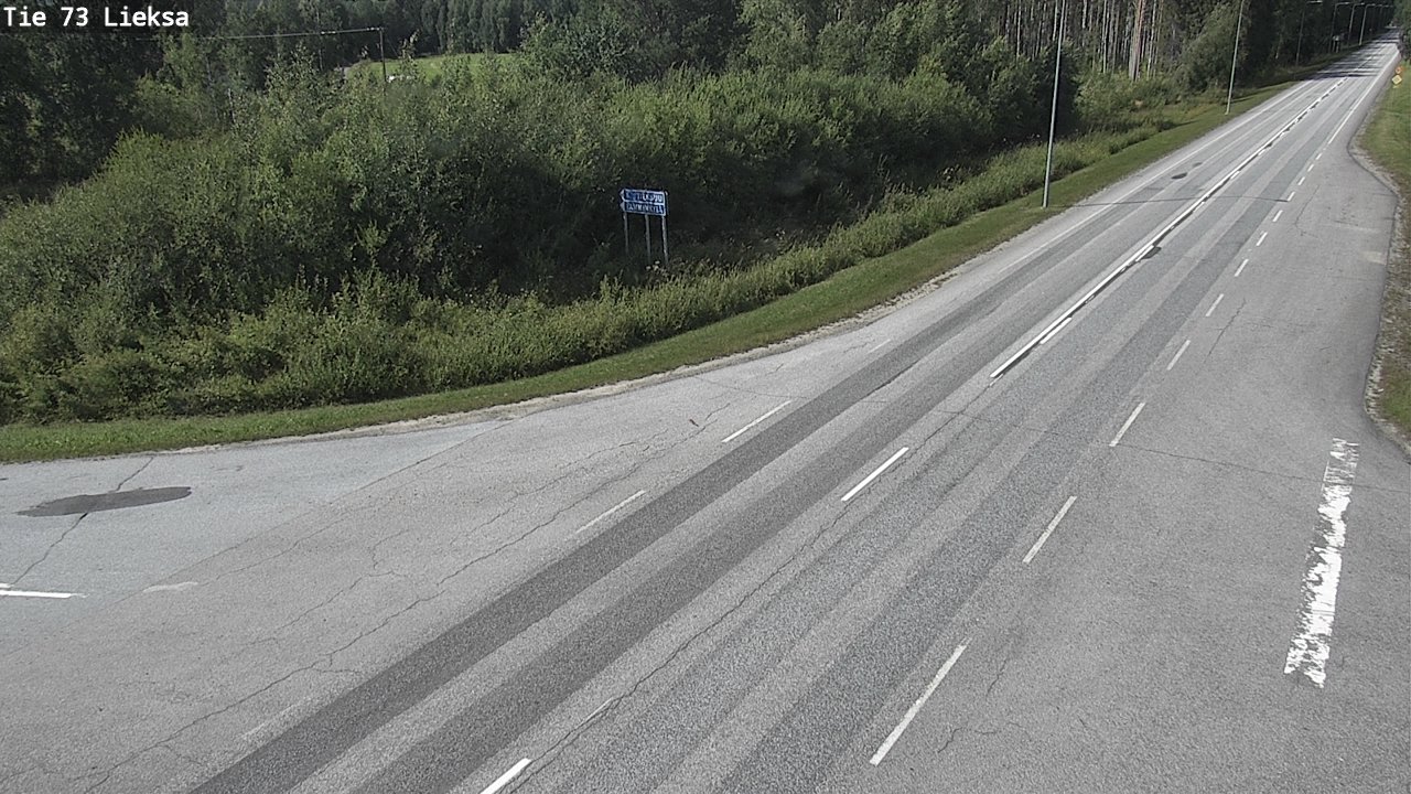 Kelikamerat Kuva Tie 73 Lieksa, Lieksa, Pohjois-Karjala
