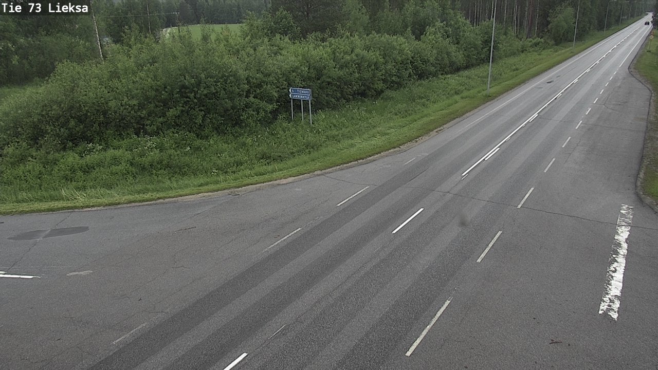Kelikamerat Kuva Tie 73 Lieksa, Lieksa, Pohjois-Karjala