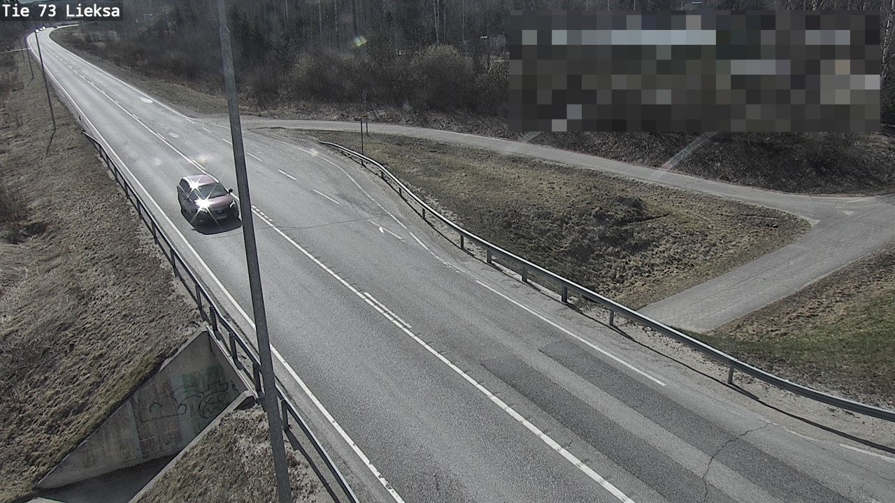 Weather Camera Image Väg 73 Lieksa, Lieksa, Pohjois-Karjala