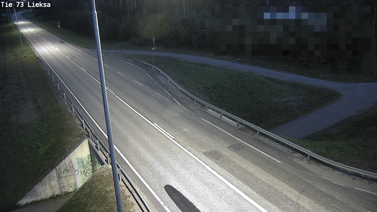 Weather Camera Image Väg 73 Lieksa, Lieksa, Pohjois-Karjala