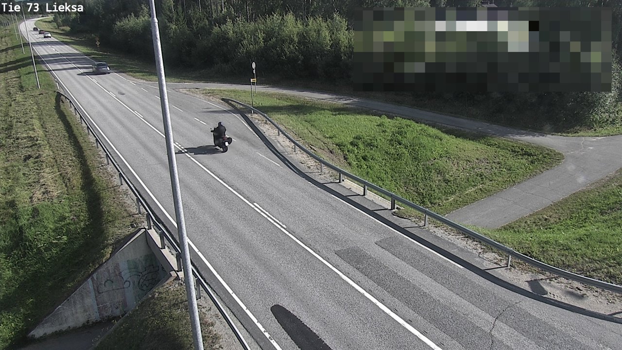 Weather Camera Image Väg 73 Lieksa, Lieksa, Pohjois-Karjala
