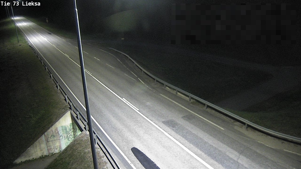 Weather Camera Image Väg 73 Lieksa, Lieksa, Pohjois-Karjala