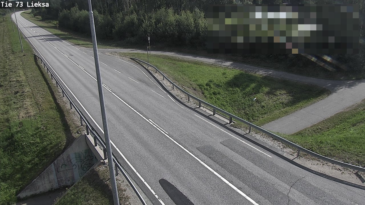 Weather Camera Image Väg 73 Lieksa, Lieksa, Pohjois-Karjala