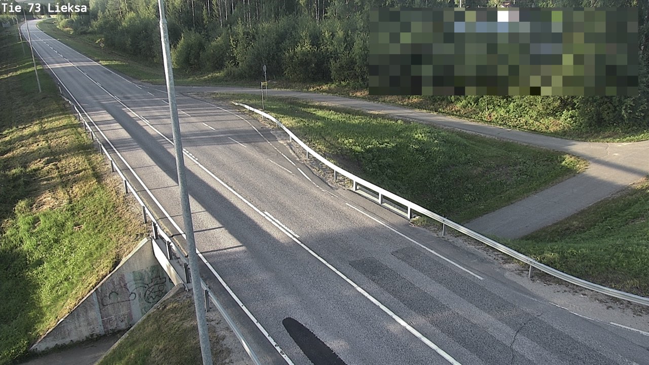Weather Camera Image Väg 73 Lieksa, Lieksa, Pohjois-Karjala