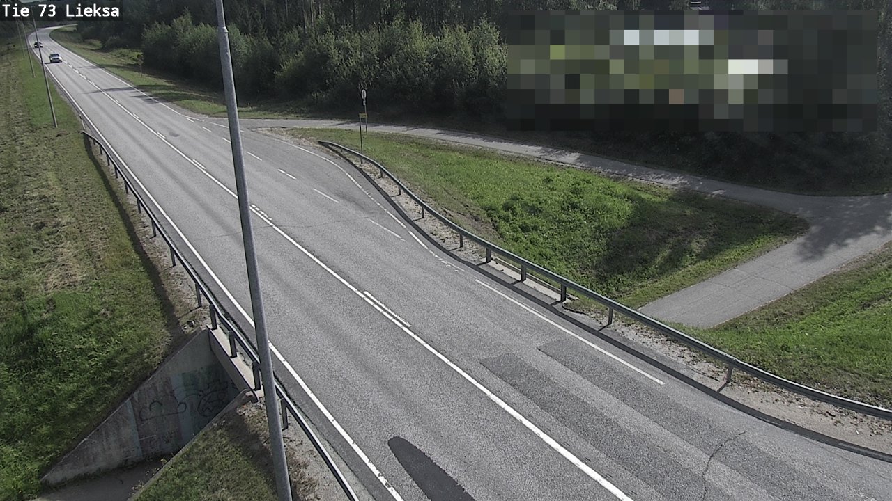 Weather Camera Image Väg 73 Lieksa, Lieksa, Pohjois-Karjala