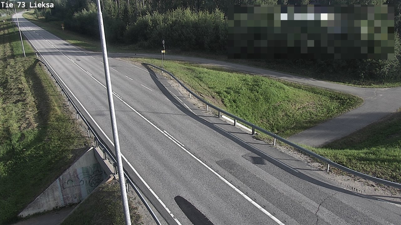 Weather Camera Image Väg 73 Lieksa, Lieksa, Pohjois-Karjala