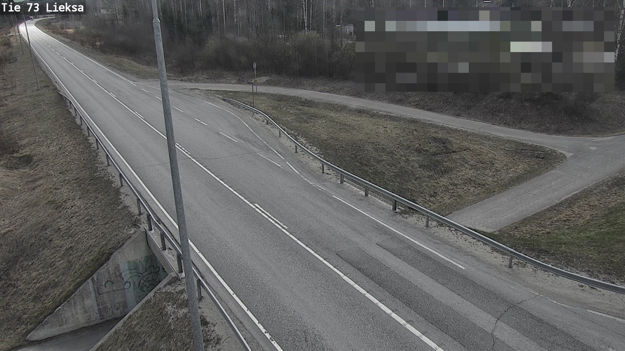 Weather Camera Image Väg 73 Lieksa, Lieksa, Pohjois-Karjala