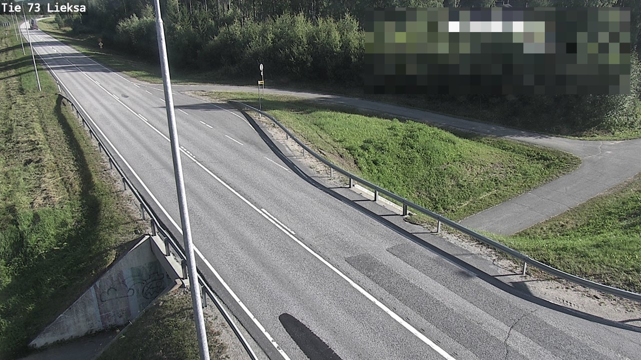 Weather Camera Image Väg 73 Lieksa, Lieksa, Pohjois-Karjala