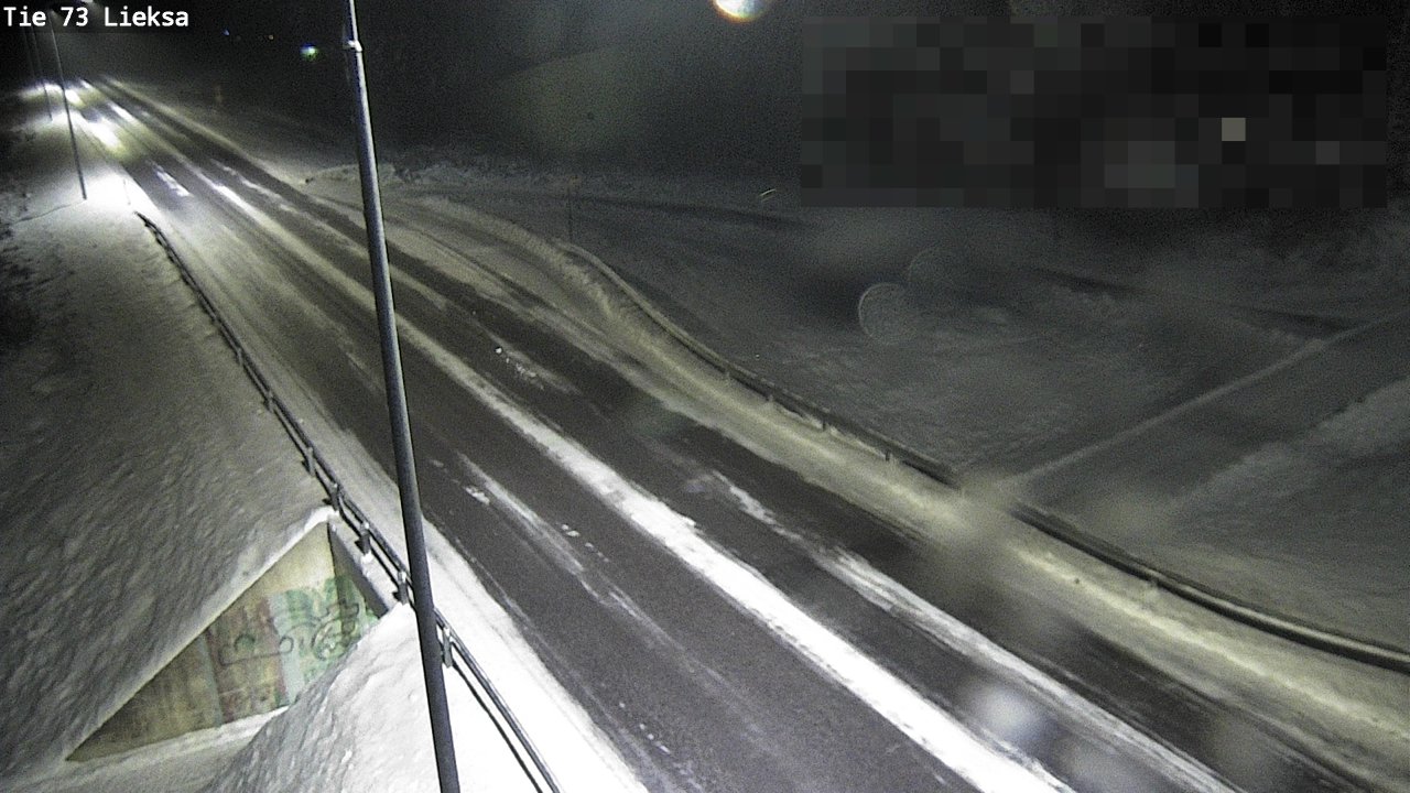Weather Camera Image Väg 73 Lieksa, Lieksa, Pohjois-Karjala
