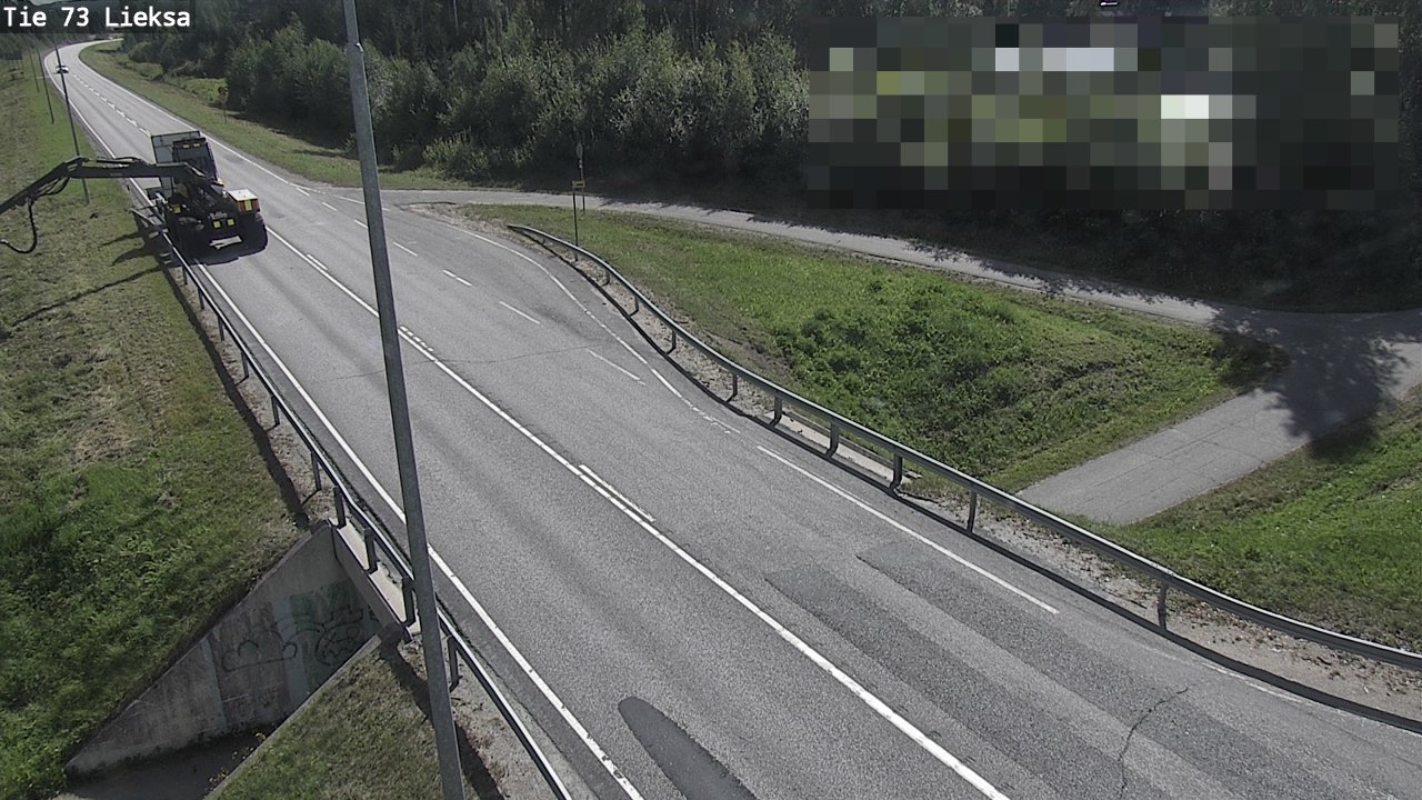 Weather Camera Image Väg 73 Lieksa, Lieksa, Pohjois-Karjala