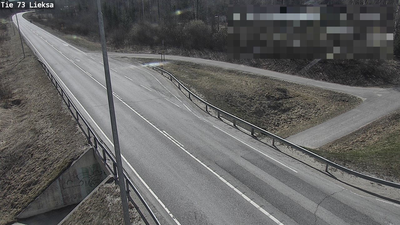 Weather Camera Image Väg 73 Lieksa, Lieksa, Pohjois-Karjala