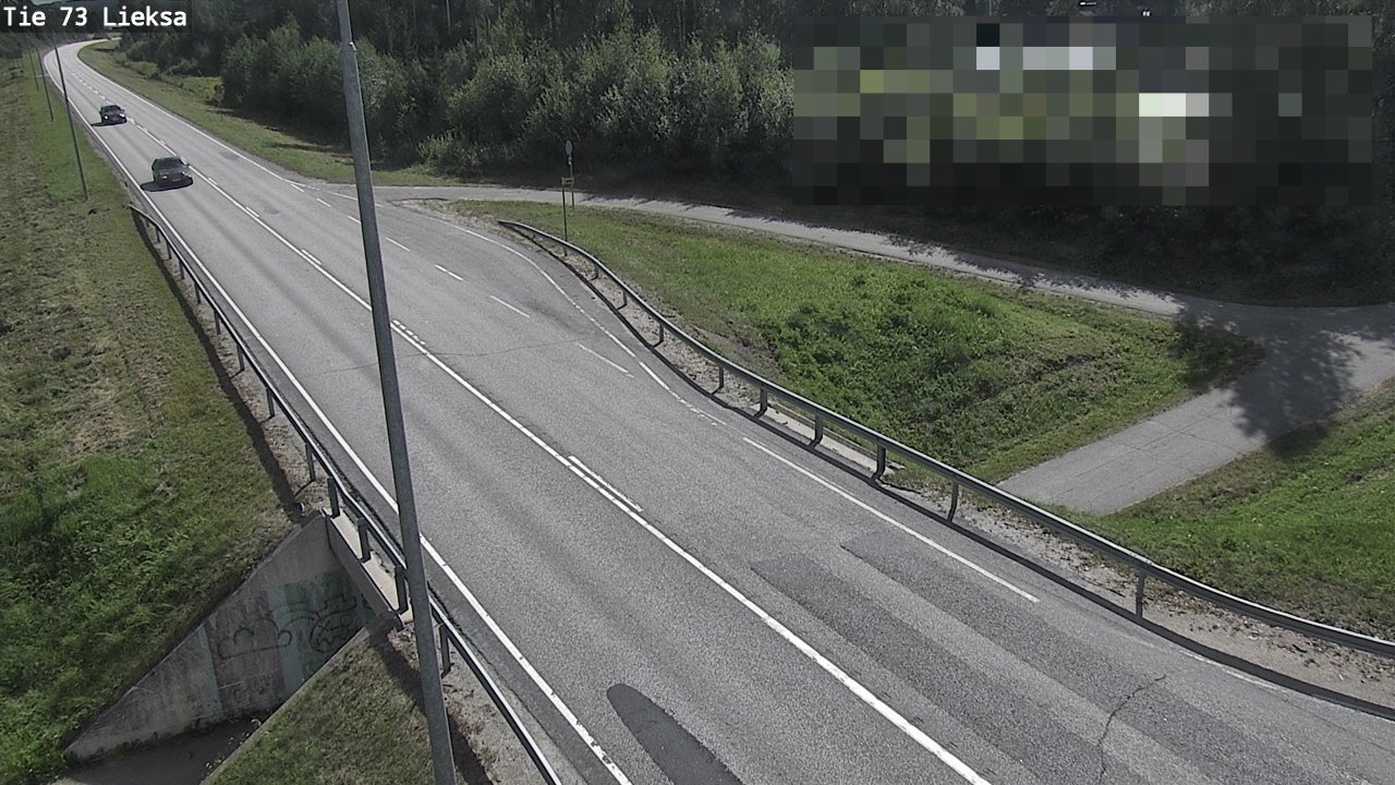 Weather Camera Image Väg 73 Lieksa, Lieksa, Pohjois-Karjala