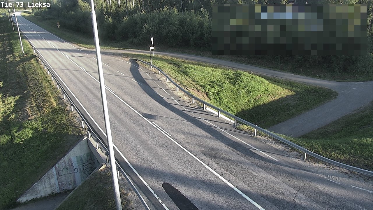 Weather Camera Image Väg 73 Lieksa, Lieksa, Pohjois-Karjala