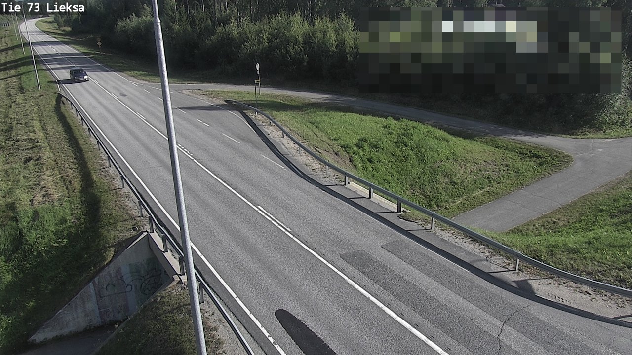 Weather Camera Image Väg 73 Lieksa, Lieksa, Pohjois-Karjala