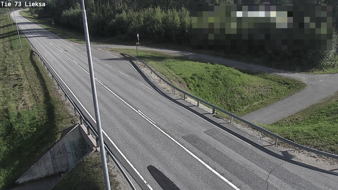 Weather Camera Image Väg 73 Lieksa, Lieksa, Pohjois-Karjala