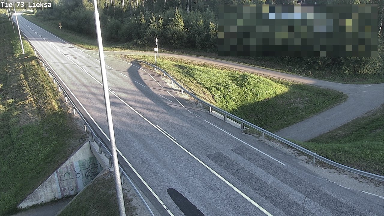 Weather Camera Image Väg 73 Lieksa, Lieksa, Pohjois-Karjala