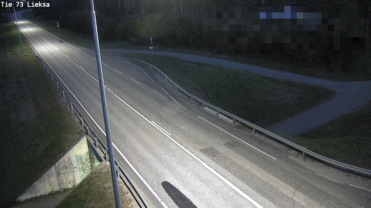 Weather Camera Image Väg 73 Lieksa, Lieksa, Pohjois-Karjala