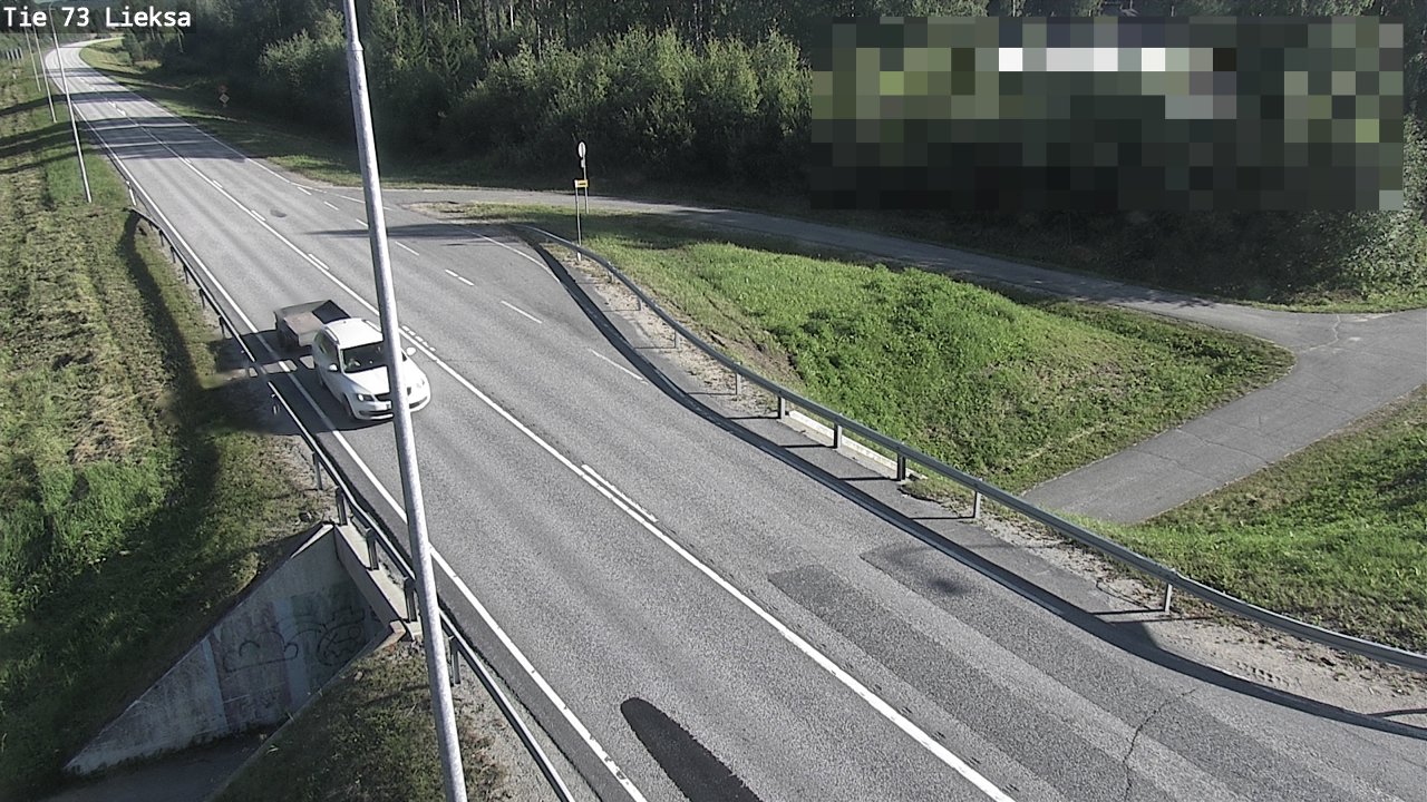 Weather Camera Image Väg 73 Lieksa, Lieksa, Pohjois-Karjala