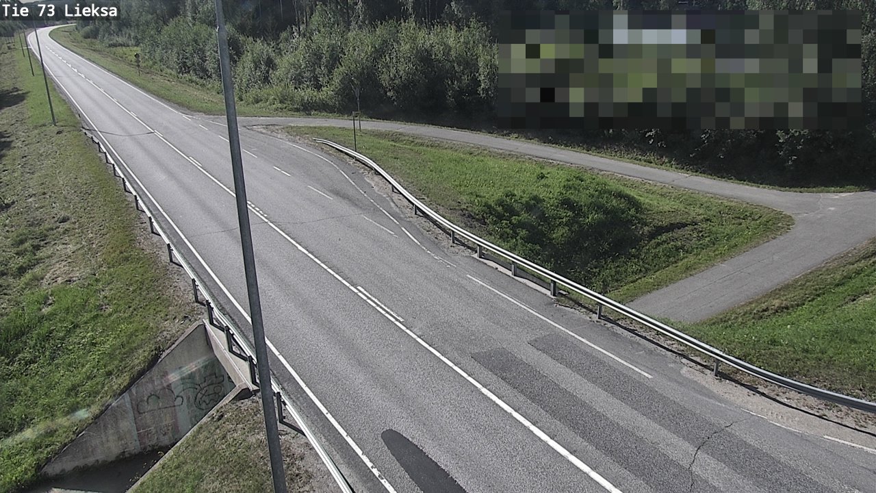 Weather Camera Image Väg 73 Lieksa, Lieksa, Pohjois-Karjala