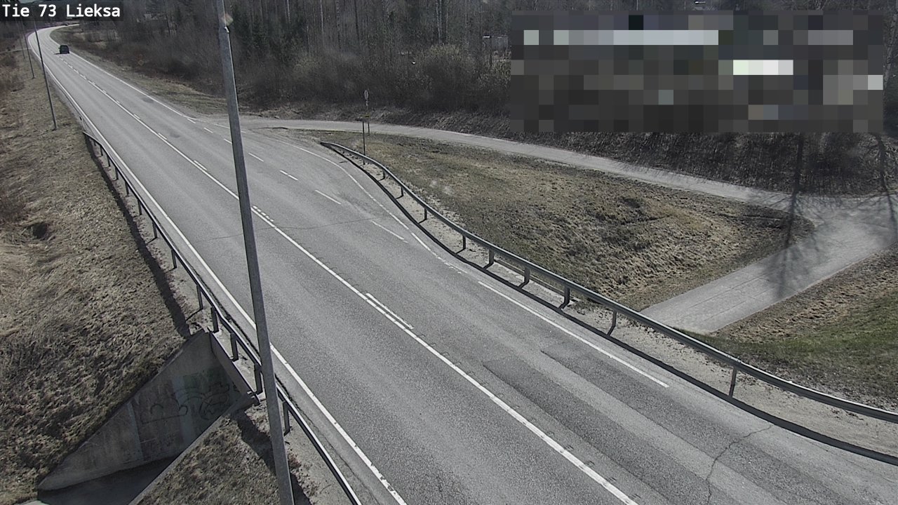 Weather Camera Image Väg 73 Lieksa, Lieksa, Pohjois-Karjala