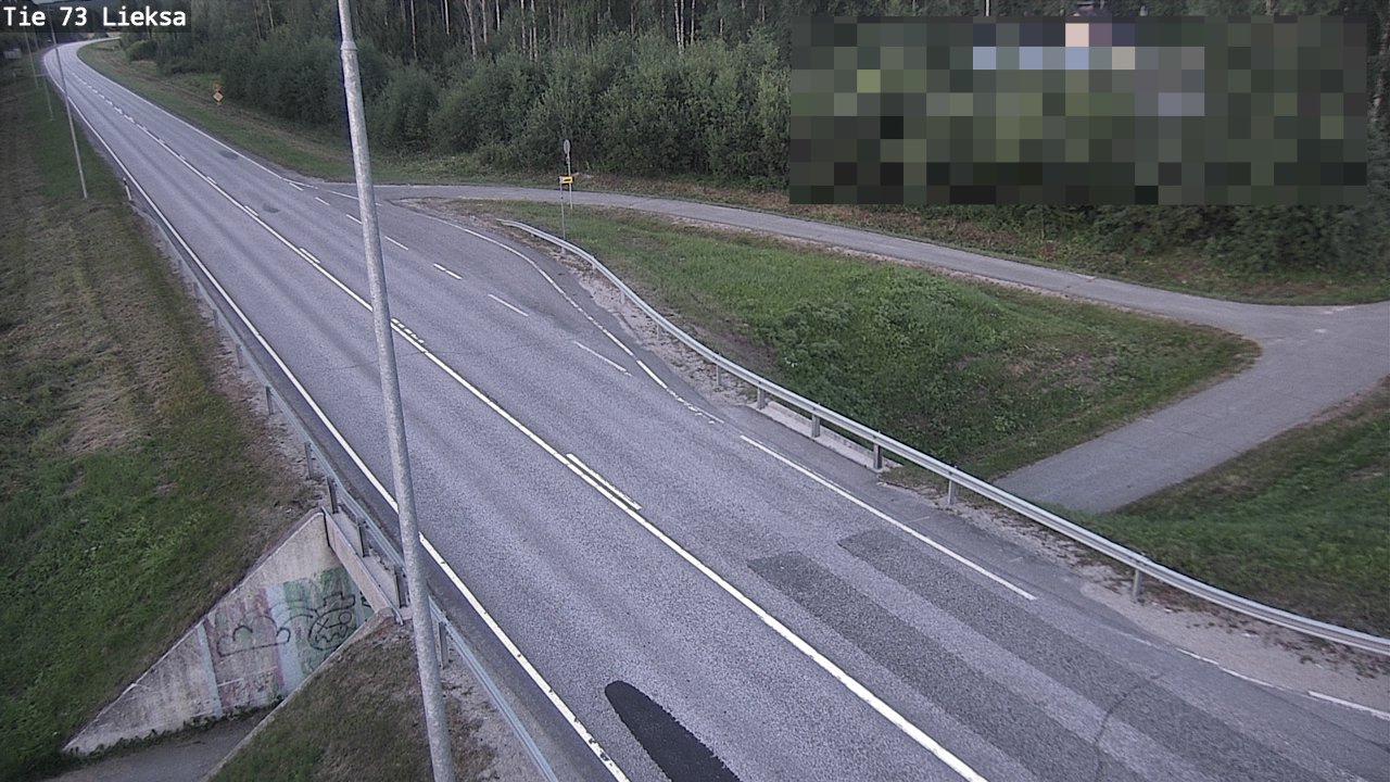 Weather Camera Image Väg 73 Lieksa, Lieksa, Pohjois-Karjala