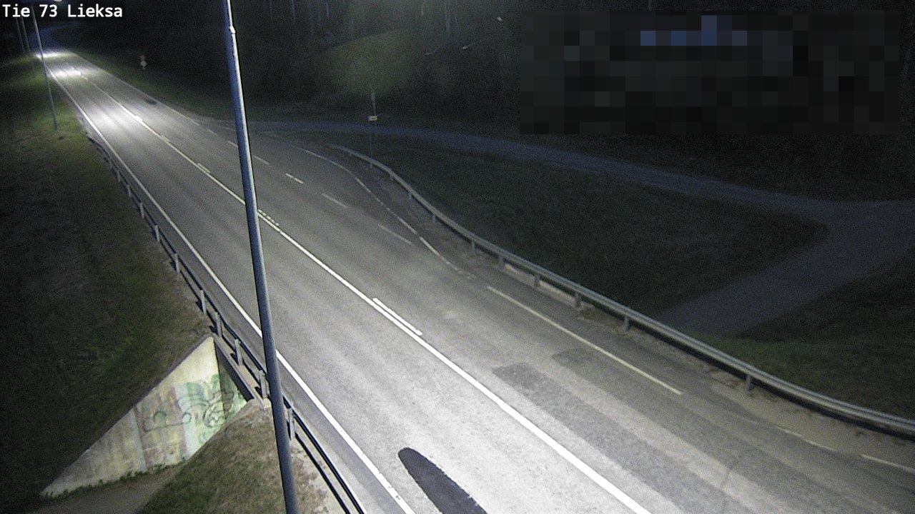 Weather Camera Image Väg 73 Lieksa, Lieksa, Pohjois-Karjala