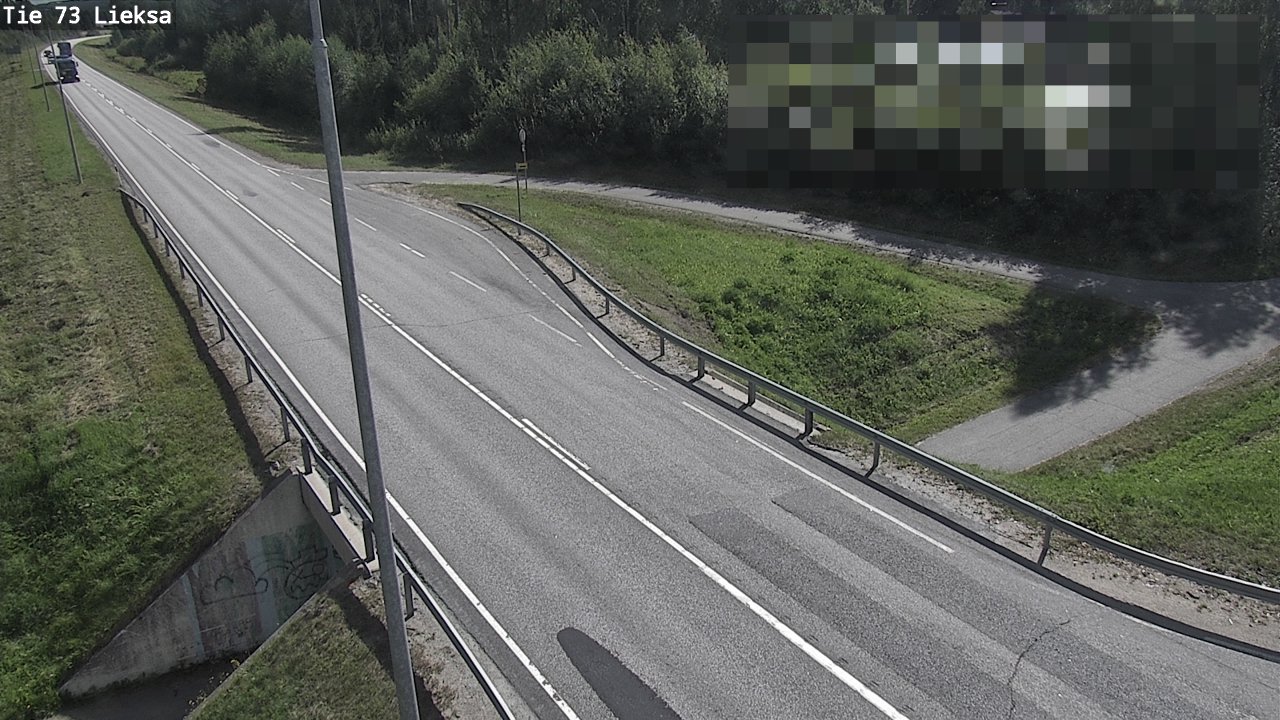 Weather Camera Image Väg 73 Lieksa, Lieksa, Pohjois-Karjala