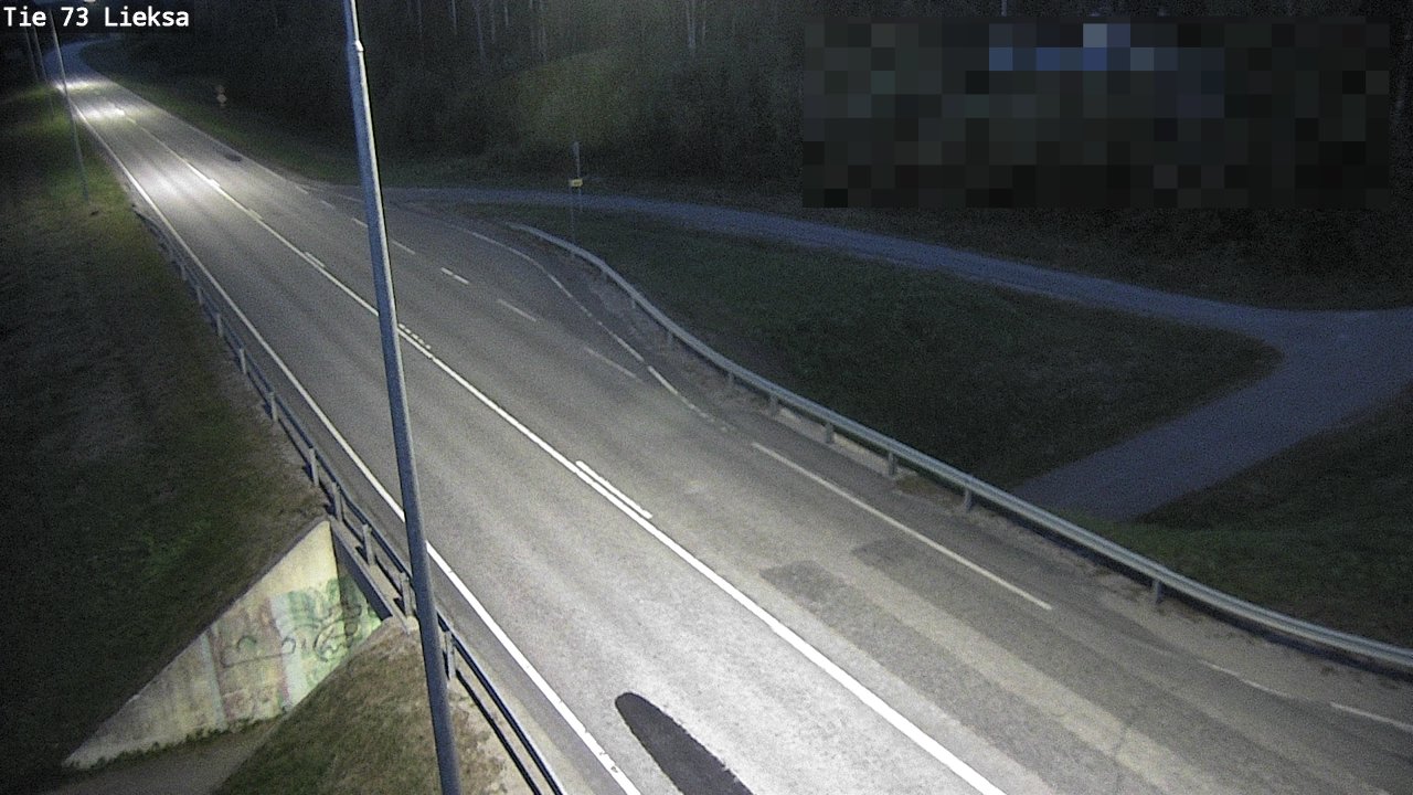 Weather Camera Image Väg 73 Lieksa, Lieksa, Pohjois-Karjala
