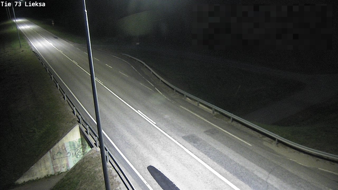 Weather Camera Image Väg 73 Lieksa, Lieksa, Pohjois-Karjala