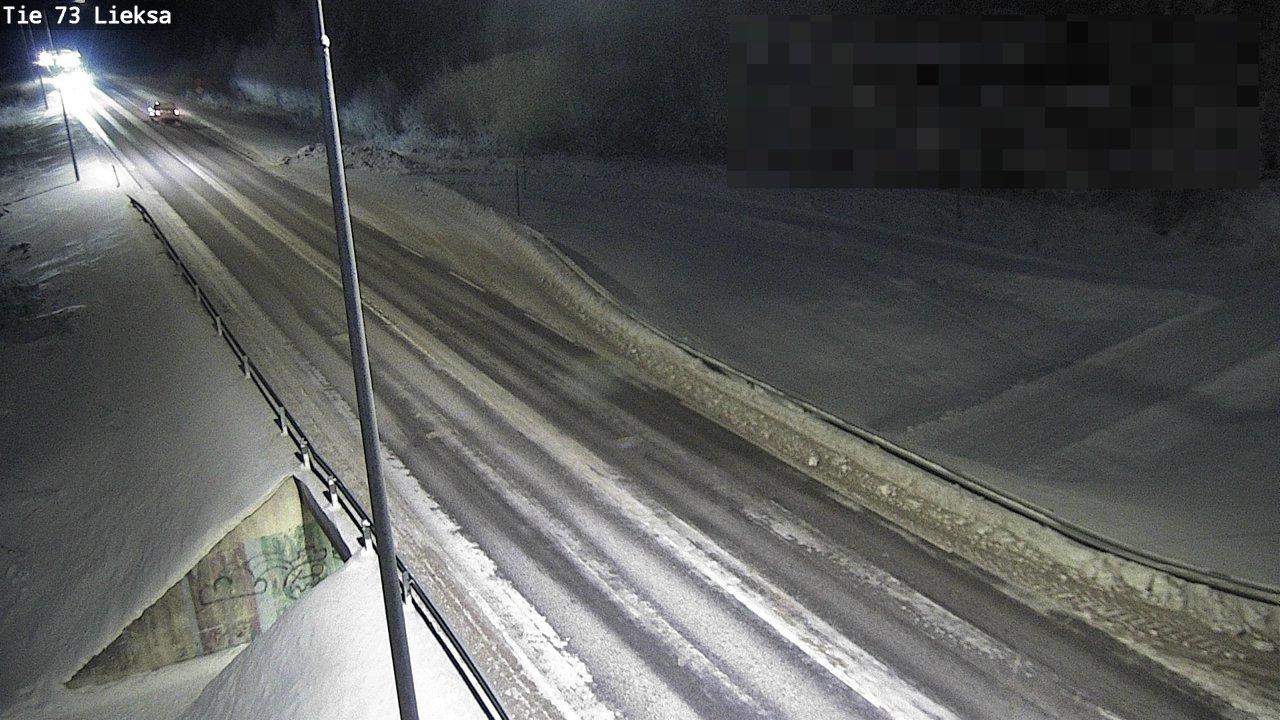 Weather Camera Image Väg 73 Lieksa, Lieksa, Pohjois-Karjala