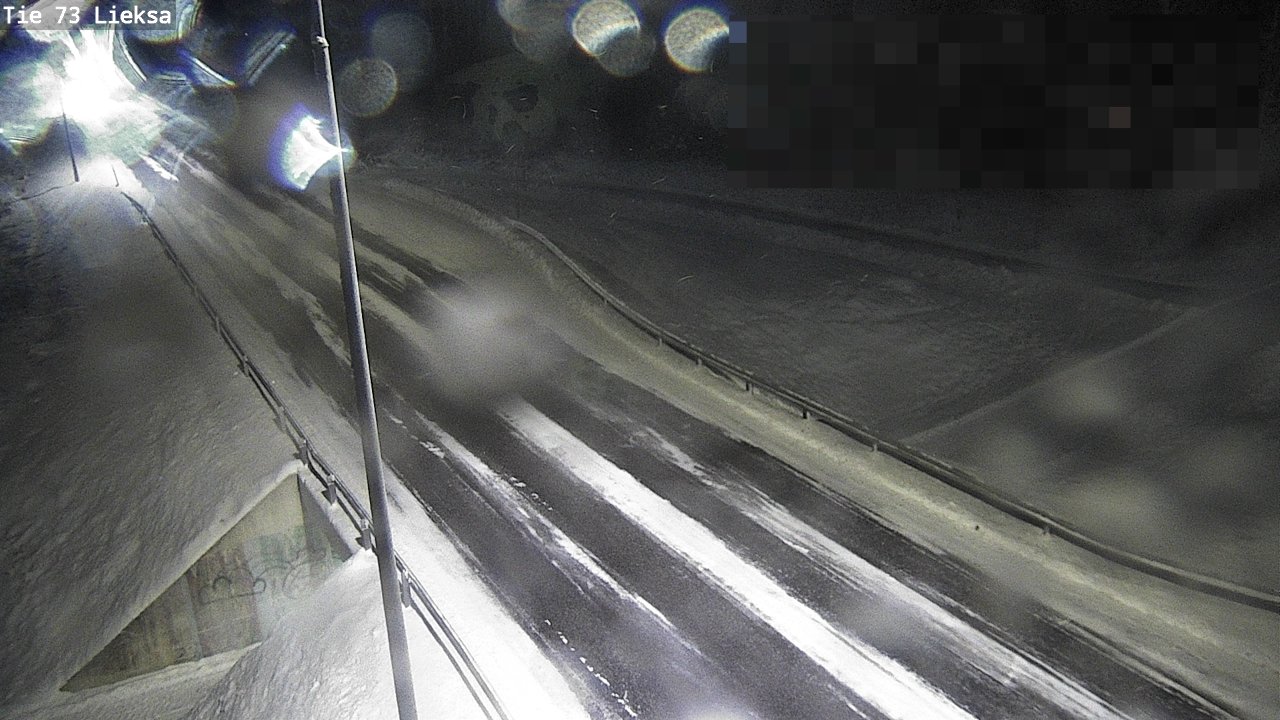 Weather Camera Image Väg 73 Lieksa, Lieksa, Pohjois-Karjala